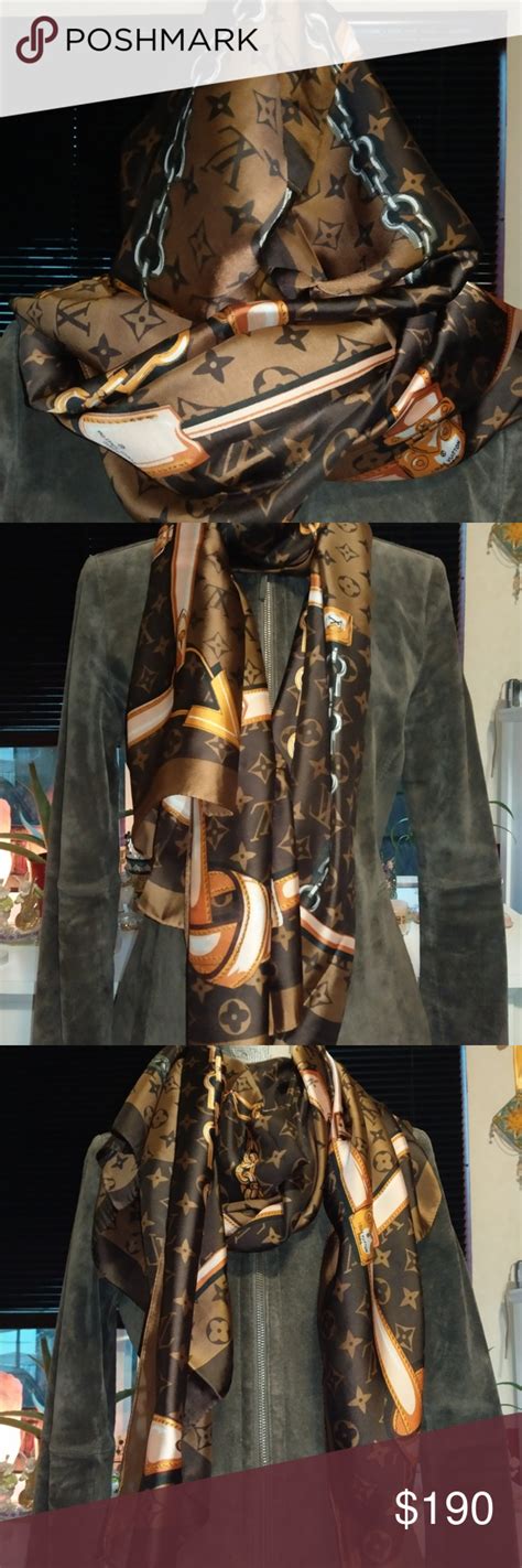 louis vuitton scarf celebrity|genuine louis vuitton scarf.